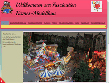 Tablet Screenshot of modellkirmes.info